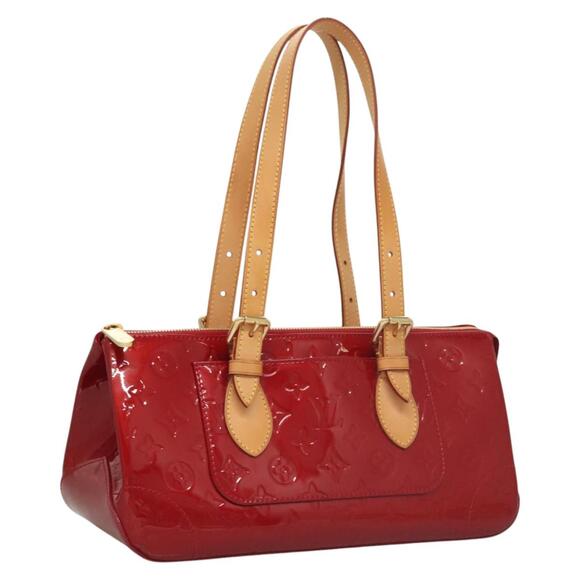 LOUIS VUITTON Vernis Rosewood Avenue Bag Pomme D'amour M93507 - Picture 1 of 16